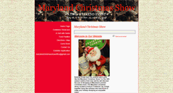 Desktop Screenshot of marylandchristmasshow.com