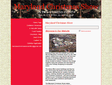 Tablet Screenshot of marylandchristmasshow.com